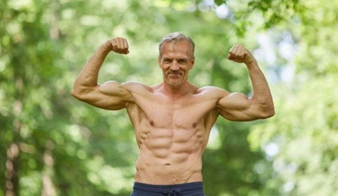 50 YEAR OLD MAN FINALLY GETS HIS 6 PACK ABS